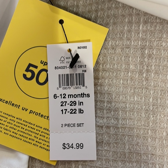 NWT - Baby GAP Bathing Suit - Picture 4 of 4